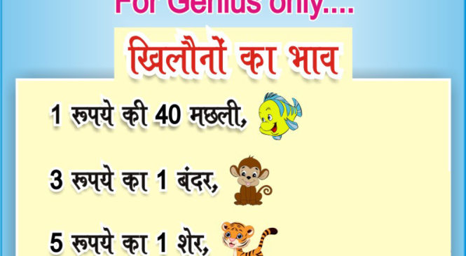 खिलौना का भाव