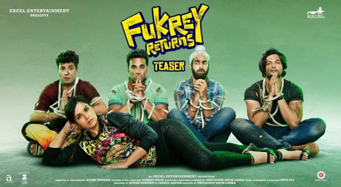 Fukrey Returns Teaser | Pulkit Samrat  | Ali Fazal | Varun Sharma | Richa Chadda Manjot Singh